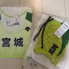 【非売品】都道府県駅伝 宮城県代表ユニフォーム 上下セット Mサイズのサムネイル