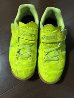 ASICS JUNIOR フットサルシューズ イエローのサムネイル