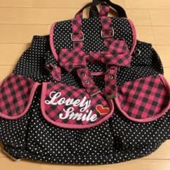 ドット柄！かわいいリュック❗️❗️のサムネイル