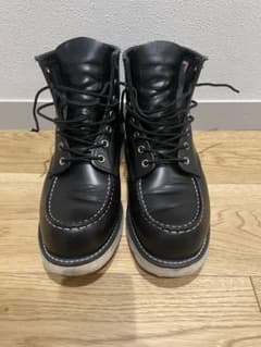 RED WING 8179モックトゥ ワークブーツ ブラックのサムネイル