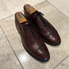 Allen Edmonds ワインレッド ストレートチップ ParkAvenue - メルカリ