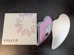 【ほぼ未使用】CAXA UP 美顔器 ハート型 ピンクのサムネイル