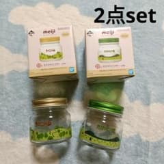 [086] 이치 반 쿠지 메이지 유리 캐니스터 버섯 산 죽순의 마을 세트