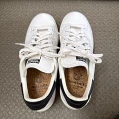 adidas Stan Smith ホワイト ブラック メンズのサムネイル