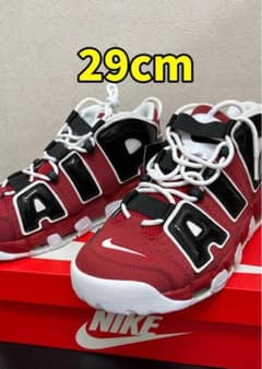 モアテン】ナイキ　モアアップテンポ　ブルズカラーのサムネイル