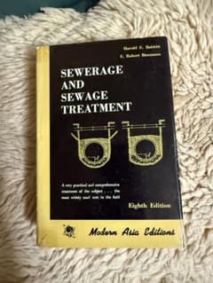 洋書 Sewerage and sewage treatment Sewerage and sewage treatment - メルカリ