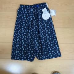 ネイビー　花がら　130のサムネイル