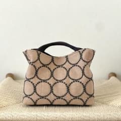 ⚮̈ミナペルホネン tambourine beige ヌッピバッグS - メルカリ