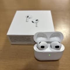 Air Pods 3 両耳、ケース【箱、ケーブル付き】 AirPods 第三世代 本体 両耳 ケース、箱付き - メルカリ