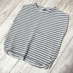 ZARA ボーダー ノースリーブ トップス 128のサムネイル