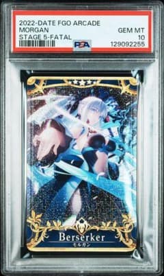 PSA10 モルガン　第4再臨　5周年フレーム PSA10 モルガン 第4再臨 5周年フレーム PSA10 モルガン フェイタル FGO