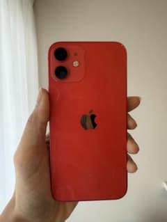 Apple iPhone 12mini(赤) バッテリー75%のサムネイル