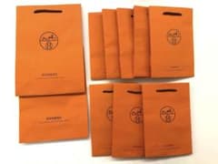エルメス HERMÈS ショッパー オレンジ中小2サイズ10枚セット - メルカリ