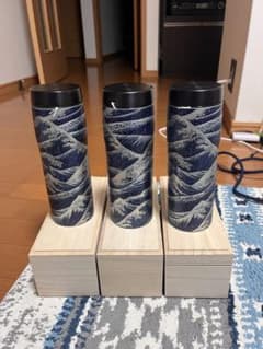 パゴン×タイガー波模様 ステンレス製水筒 3本セット 1本定価14,000円