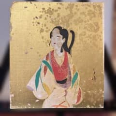 色紙 木谷千種「美人画」 - メルカリ