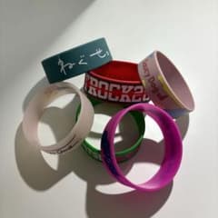 ラバーバンド 邦ロック 6つセットのサムネイル