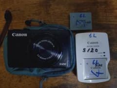 Canon PowerShot S120 本体　デジタルカメラ キャノンのサムネイル