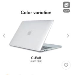 MacBook用クリアケースのサムネイル