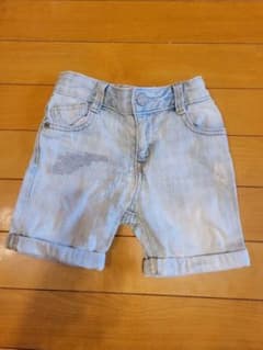 GAP デニムハーフパンツ ライトブルーのサムネイル