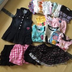 即日支払い値引き有り！女の子110センチまとめ売り21点のサムネイル