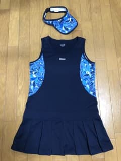 美品☆kitson☆テニスウェア ワンピース サンバイザー セットのサムネイル