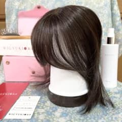 WIG YUKI ウィッグユキ　ダークブラウン WIGYUKI.ダークブラウン ストレート ウィッグロング - メルカリ