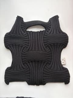 プリーツママ ニューボウバック グリッターブラック 美品 pleatsmamaのサムネイル