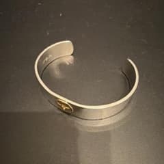 TADY&KING 平打ちk18 silver925バングル ロングホーンのサムネイル