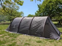 DODカマボコテント2　ナチュラム別注カラー　自作煙突穴あり DODカマボコテント2 ナチュラム別注カラー 自作煙突穴あり - メルカリ