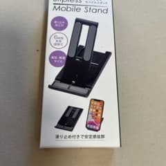 スリップレス モバイルスタンド ブラックのサムネイル