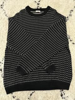 バーズアイニット XL 黒・白 Beauty&youthのサムネイル