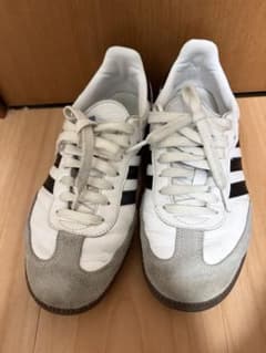 ゆ*ん様 adidas Samba ホワイト/ブラック スニーカーのサムネイル