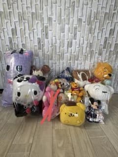 【ジャンク品】知育おもちゃ・キャラグッズ・ぬいぐるみ大量まとめ売り 3318】[1円～] ぬいぐるみ 大量まとめ売り（ おやまくま ミヤリー