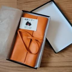 【新品未使用】姫路レザー　ロールペンケースのサムネイル