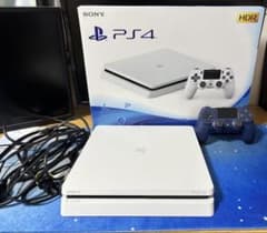 SONY PS4 本体 ネイビーコントローラー付きのサムネイル