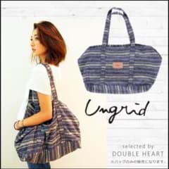 新品最安値  Ungrid  ネイティブボーダーボストンBAGのサムネイル