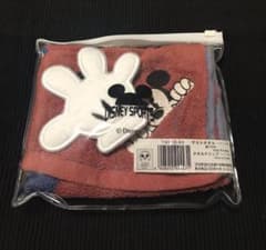 【新品、未使用】ディズニースポーツ　ミッキー　ハンドタオル　タオルクリップのサムネイル