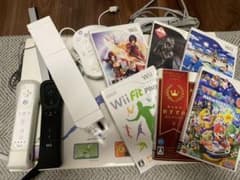 限定値下げ！wii 本体　ソフト　wii fit セットのサムネイル