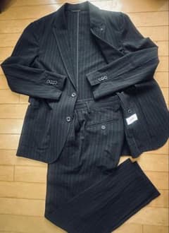 ☆AOURE THE FIRST CLASS 2BセットアップNVYストライプ☆のサムネイル