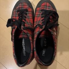 FRED PERRY タータンチェック スニーカーのサムネイル