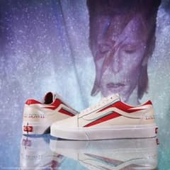 david bowie デビッドボウイ vans アラジン・セイン 26.0 - メルカリ
