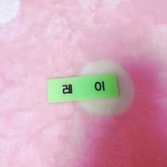 EXO レイ 名札のサムネイル