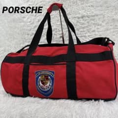 PORSCHE ポルシェ　2WAY　ボストンバッグ　未使用品近　レア入手困難 希少ポルシェ オーナーズクラブ 10th アニバーサリー 2way