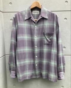WACKO MARIA OMBRE SHIRTS オンブレ チェック 木村拓哉 - メルカリ