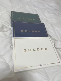 未開封 ジョングクJUNG KOOK GOLDEN アルバム3形態セットのサムネイル