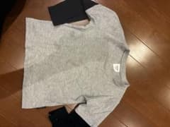 LAGKAW 重ね着風 長袖Tシャツ グレー 100のサムネイル