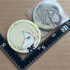 ユーリ!!! on ICE ユーリ・プリセツキー 缶バッジ 2個セット - メルカリ