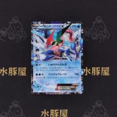 【Z7SCU】ポケモンカード　サトシゲッコウガ ex　プロモ　218/XY-P