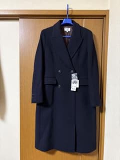 INES DE LA FRESSANGE ネイビー ロングコート UNIQLO - メルカリ