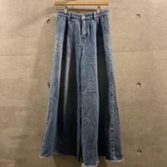 ワイドデニム　極太 Aライン　バギー　vintage 古着　archive